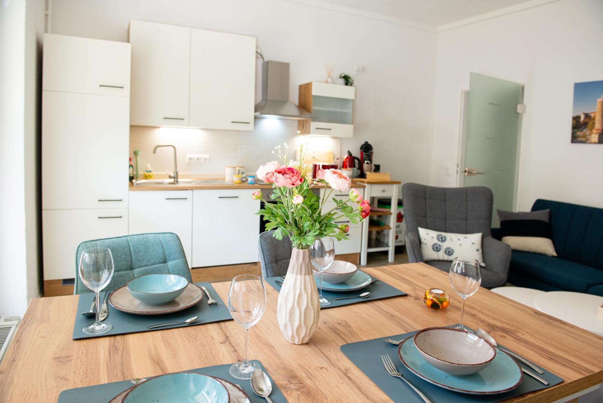 Savor Appartement 5 Personen 2 Schlafzimmer Babybett Netflix Balkon Zentrum Bautzen Esterno foto