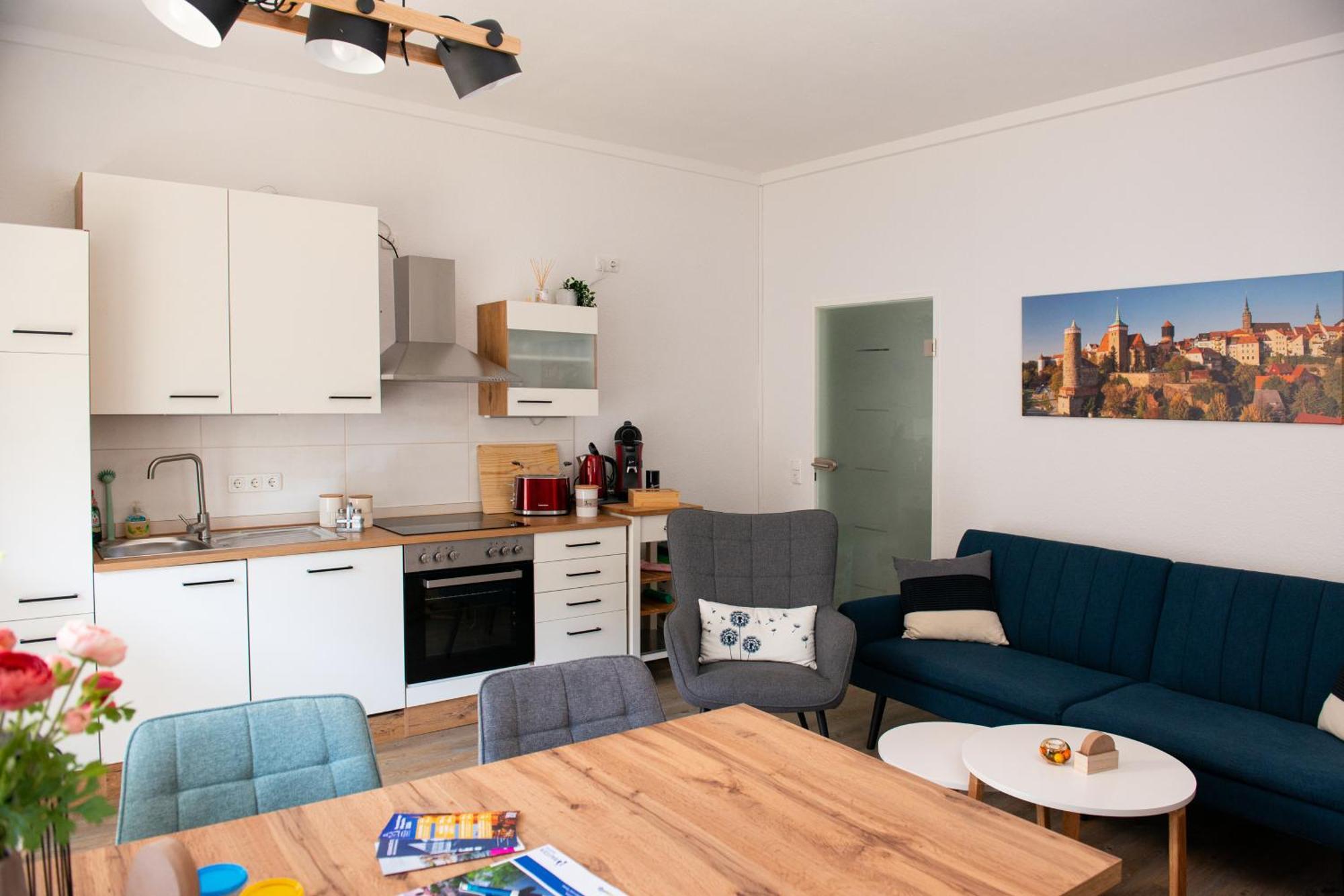 Savor Appartement 5 Personen 2 Schlafzimmer Babybett Netflix Balkon Zentrum Bautzen Esterno foto