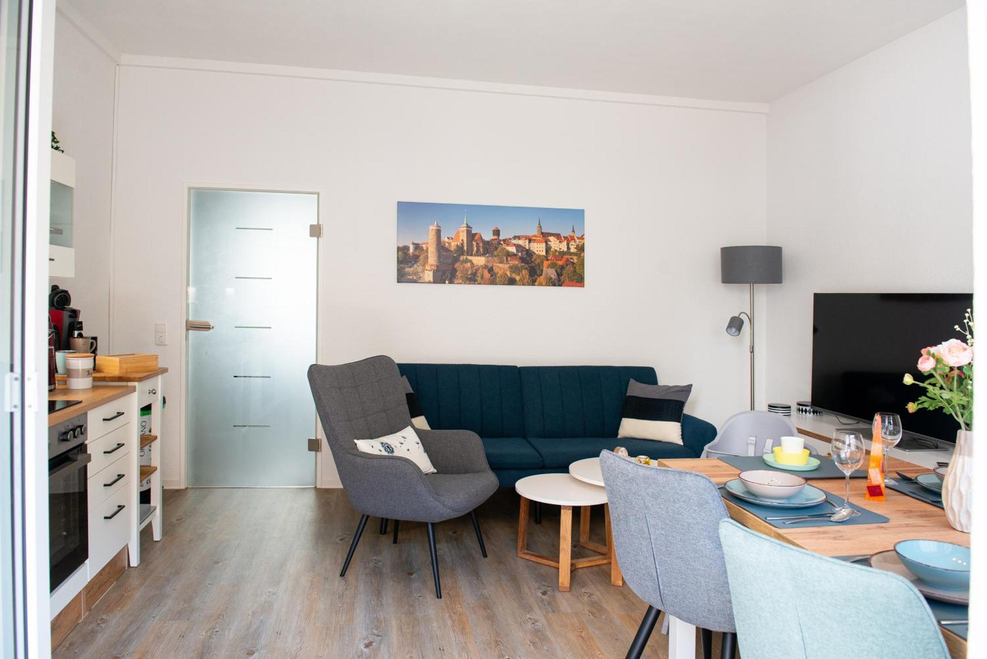 Savor Appartement 5 Personen 2 Schlafzimmer Babybett Netflix Balkon Zentrum Bautzen Esterno foto