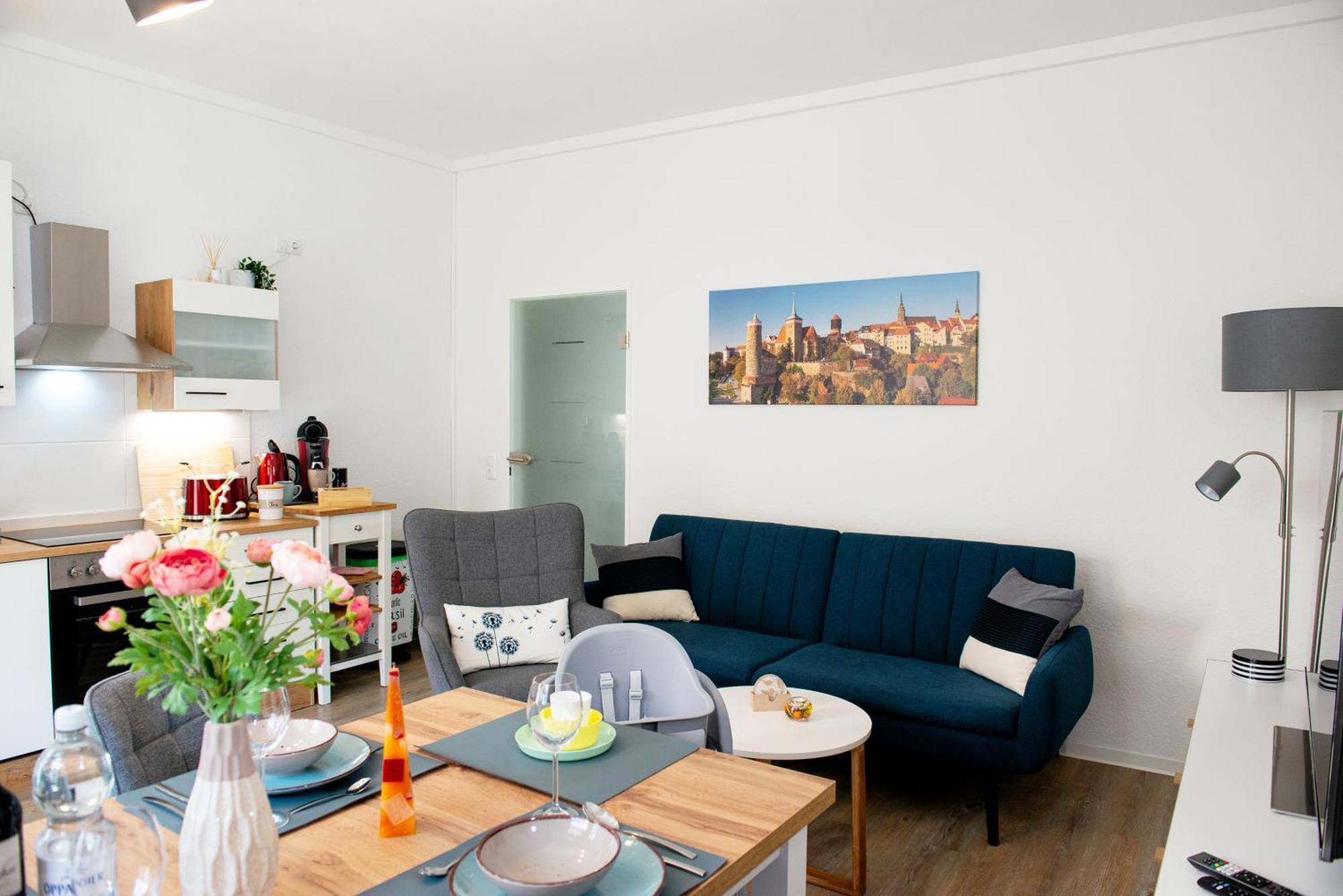 Savor Appartement 5 Personen 2 Schlafzimmer Babybett Netflix Balkon Zentrum Bautzen Esterno foto